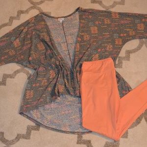 LuLaRoe Lindsay & TC leggings